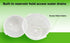 Trenton Gifts Set 2. 7" 8". Lettuce And Vegatable Storage Keeper. of X