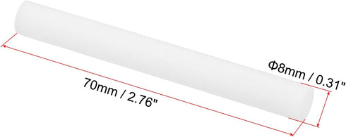 PATIKIL Humidifier Cotton Filter Sticks, 20 Pcs Refill Sticks Filter Wicks Replacement for USB Mini Humidifiers Portable Diffuser (2.76'' x 0.31''), White