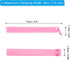 PATIKIL Sealing Clips 4.3 Inch, 20 Pack Reusable Plastic Bag Clamp Sealer for Home Kitchen Food Storage, Pink
