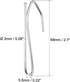 UXCell Pin-On Drapery Hooks - Zinc Plated Long Shanks 2.7" for Curtains - 60 Pcs