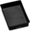 madesmart 9x6 Multi-Purpose Bin, Soft-Grip Handles, Non-Slip Feet, BPA-Free, Small, Carbon