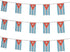 ZXvZYT Cuba Cuban Flag Banner String, Mini Cuba Pennant Flags for Grand Opening, National Sports Events, Party