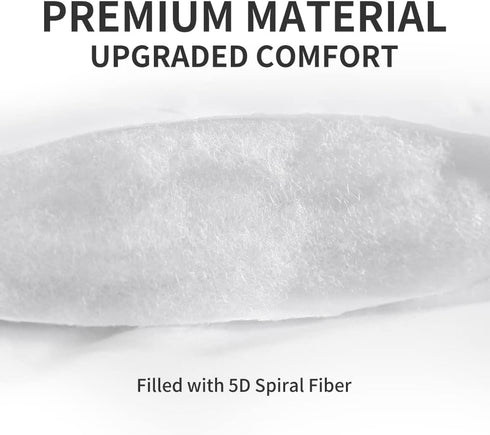 SLEEP ZONE Cooling Mattress Topper, Twin Mattress Pad, Quilted Fitted Cover, Machine Washable, Soft Fluffy Down