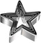 Star Cookie Cutters, 5 Pieces Stainless Steel Bakeware Tools for Baking