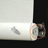 4pcs Hold Down Bracket for 1" Mini Blinds - Bottom Rail Hold Clips, Clear Plastic with Install Screws
