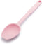 GreenLife Cooking Tools, Silicone Spoon for Scooping and Mixing, Heat Resistant, Dishwasher Safe, Soft Pink
