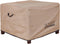 ULTCOVER Waterproof Patio Ottoman Cover Square Outdoor Side Table Furniture Covers Size