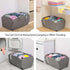 Tear Proof Pop Up Laundry Hampers with Strong Handles, Easy to Carry & Collapsible Laundry Basket, Honeycomb