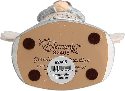 Pavilion Gift Company Elements Grandmother Guardian Angel Figurine, 6 Inch, Solid Pink