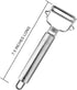 Fruits and Vegetables Peelers - Y Shape Swivel Potato Peeler, Stainless Steel Multifunctional Peeler
