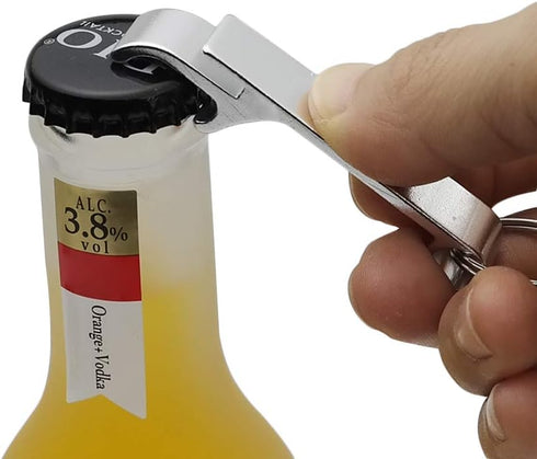 Anbers Keychain Bottle Opener, 10 Packs Mini Pocket Beer Openers
