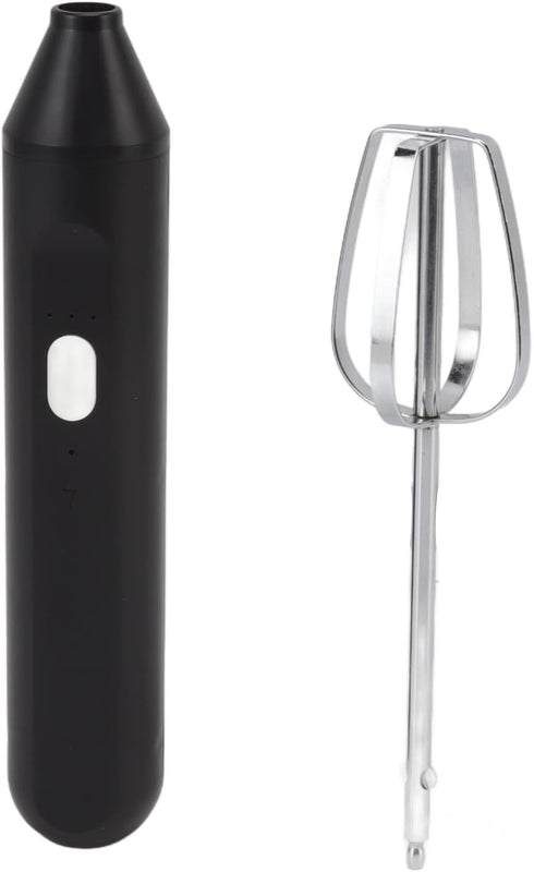 Electric Hand Blender, 3 in 1 Immersion Handheld Egg Beater, Milk Frother, Coffee Blender (Black)