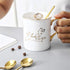 Gold Plated Stainless Steel Espresso Spoons, Pack of 6, lyfLux Mini Teaspoons Set for Coffee, Dessert, 5.3 Inch