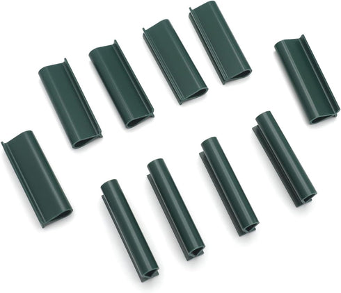 XKMT Green Mounting Bracket for Chain Link Fence, Privacy Tape Weave View Blocking