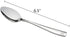 Stainless Steel Dessert Spoon, 6.5-Inch, Set of 12