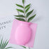 Chezmax 3PCs Flower Pot Silicone Sticky Vase, Reusable Wall-Mounted Decorative Hanging Vase