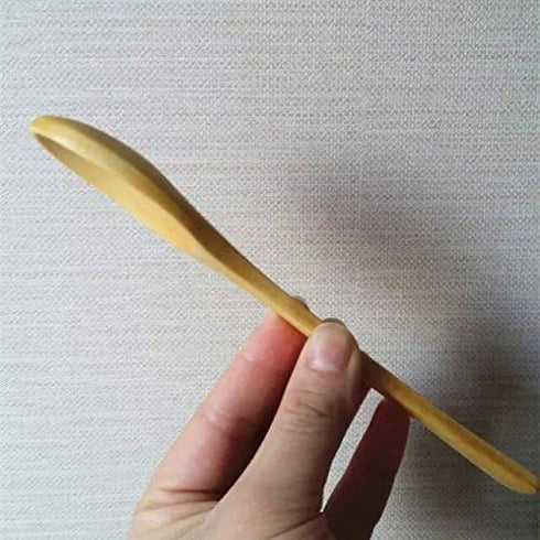 10 Pcs 7 inch Ecofriendly Handle Long Wooden Spoons, Coffee Honey Tea Stirrer Tableware
