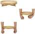 Bamboo Clip-On Arm Tray - Perfect for Drinks & Remotes