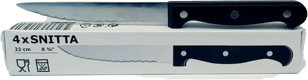 Ikea Serrated Knives Black Stainless Steel (8 Pack) by IKEA