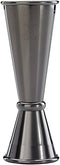 Barfly Japanese Style Jigger | 1 oz x 2 oz, Gun Metal Black