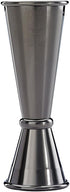 Barfly Japanese Style Jigger | 1 oz x 2 oz, Gun Metal Black