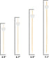 BambooMN 7.1" Decorative White Heart Bamboo Cocktail Picks, 100 Pieces for Events, Holidays, Parties
