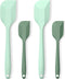 Silicone Spatula Set, Premium Heat Resistant Spatulas, 2 Small & 2 Large Flexible Scrapers for Baking and Cooking