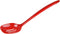 Hutzler 12 Inch Melamine Slotted Spoon, Red
