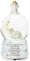 Roman Children's Bedtime Prayer Musical Glitterdome, 7.5" Snow Globe for Baptism, Christian Nursery Decor