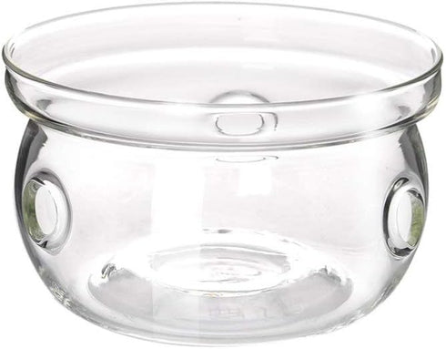 Hemoton Glass Teapot Warmer, Candle Holder Base for Tea Stove Heating Accessories