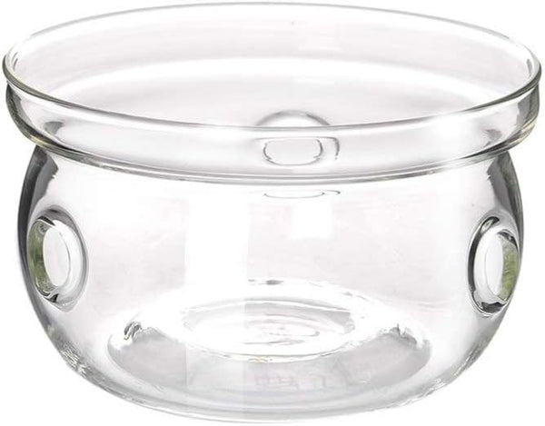 Hemoton Glass Teapot Warmer, Candle Holder Base for Tea Stove Heating Accessories