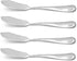 ERCRYSTO Stainless Steel Butter Knife, Set of 4, Butter Spreader, Breakfast Spreads,Cheese and