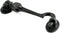 Renovators Supply Manufacturing Door Latch Lock, 4.5 in. Black Wrought Iron Swivel Hook and Eye Latch