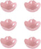 Chic Glossy Sakura Shaped Sauce Dish, 3'' Porcelain Serving Dish, Sushi Dipping Bowls