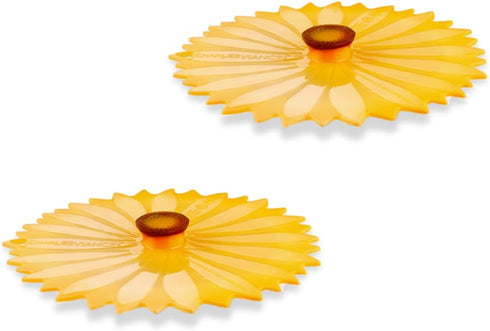 Charles Viancin Sunflower Drink Cover Set - Set of 2