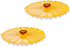 Charles Viancin Sunflower Drink Cover Set - Set of 2