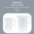 Appletofu Plastic Graduated Measuring Pitcher, 2000ml Large Cylinder with Handle and Pour Spout