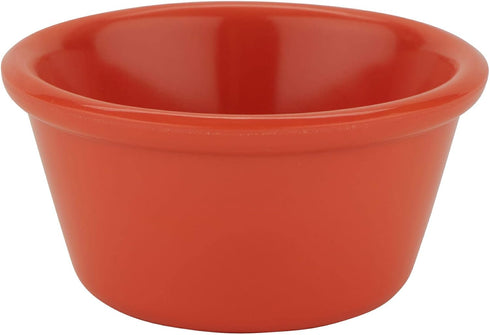 G.E.T. RM-400-RO Rio Orange Ramekin, 4 oz, Break Resistant, Pack of 12