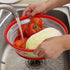 Pack of 2 Collapsible Microwave Food Cover, Vented Microwave Lid for Food, 10.5inch, BPA Free