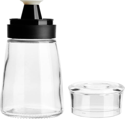 Set Pack 2, 5.5 oz, Juvale Glass Oil & Vinegar Dispenser - Leak-Proof No-Drip Glass Salad Dressing Bottle & Sauce