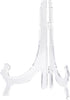 uxcell 2pcs 9.8" Folding Acrylic Easel Stand, Clear Display Plate Holder for Decorative Picture Frame