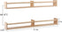 TUEGEGNS Set 2, 32 inches Nursery Book Shelves - Wall Mounted of Wooden Floating Bookshelves for Kids' Room and Study