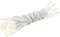 Novelty Lights 8.5 Feet 20 Bulb Clear Mini Light String on White
