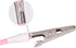 5 Angzhili Pcs Dental Bib Clips,Silicone Napkin Clip Bib Holders with Colorful Silicone Lanyard and Stainless Steel