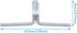 WHYHKJ 50pcs Lawn Chair Webbing Clip Spring Steel Lounge Chairs Leisure Chair Webbing Clip for Sofa Chair Furniture