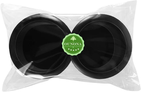 Cup Holder Insert for RV, Boat, Car, Couch, Golf Cart - 2pcs Plastic Universal Drop for Recliner, Pontoon Table (3.34"