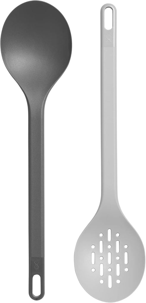 Hydro Flask Serving Spoons Set, Outdoor Kitchen Camping Dinnerware Silverware