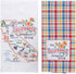 Kay Dee Home 2 Piece Embroidered Kitchen Towel Bundle, State of California