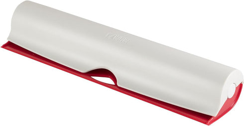 Hutzler Wrap Dispenser, 13" x 3.25" x 1.75", Red