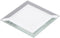 Plymor 1.5" Square Beveled Glass Mirror, 3mm Thick, Pack of 24